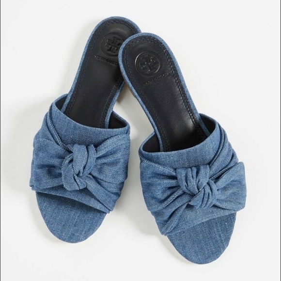 Tory Burch Shoes - ✨ LAST PAIR ✨Tory Burch Annabelle Bow Slide Sandal